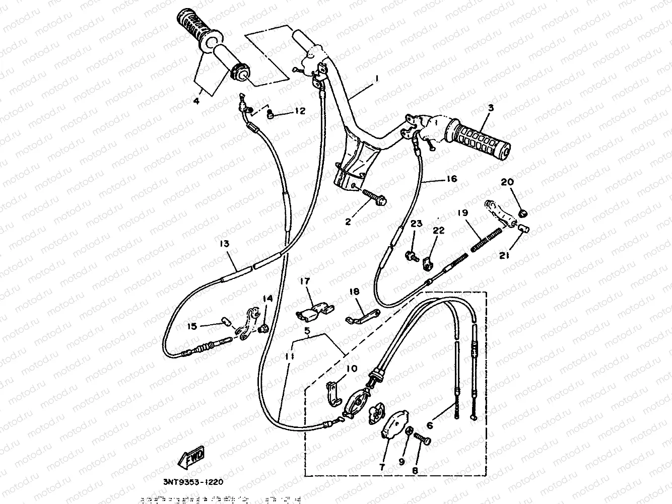 STEERING HANDLE & CABLE