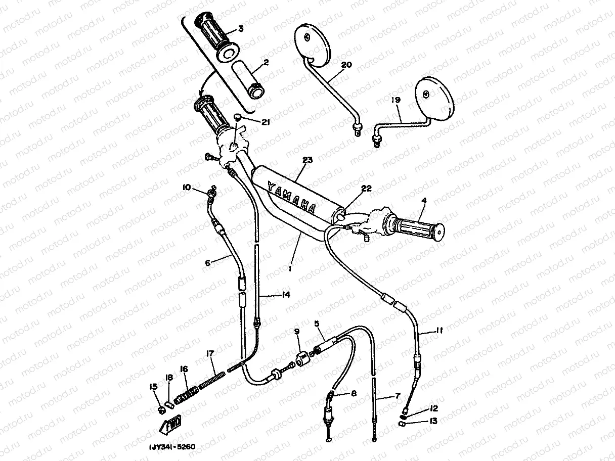 STEERING HANDLE & CABLE