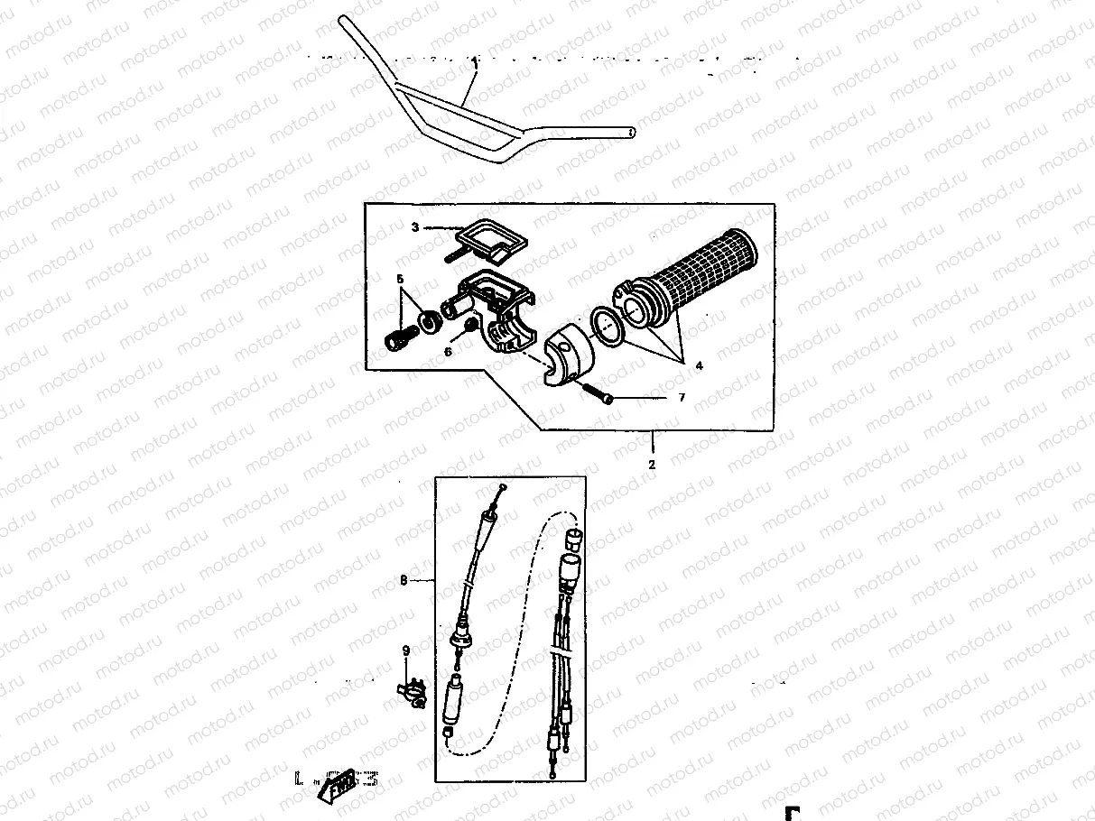 STEERING HANDLE & CABLE