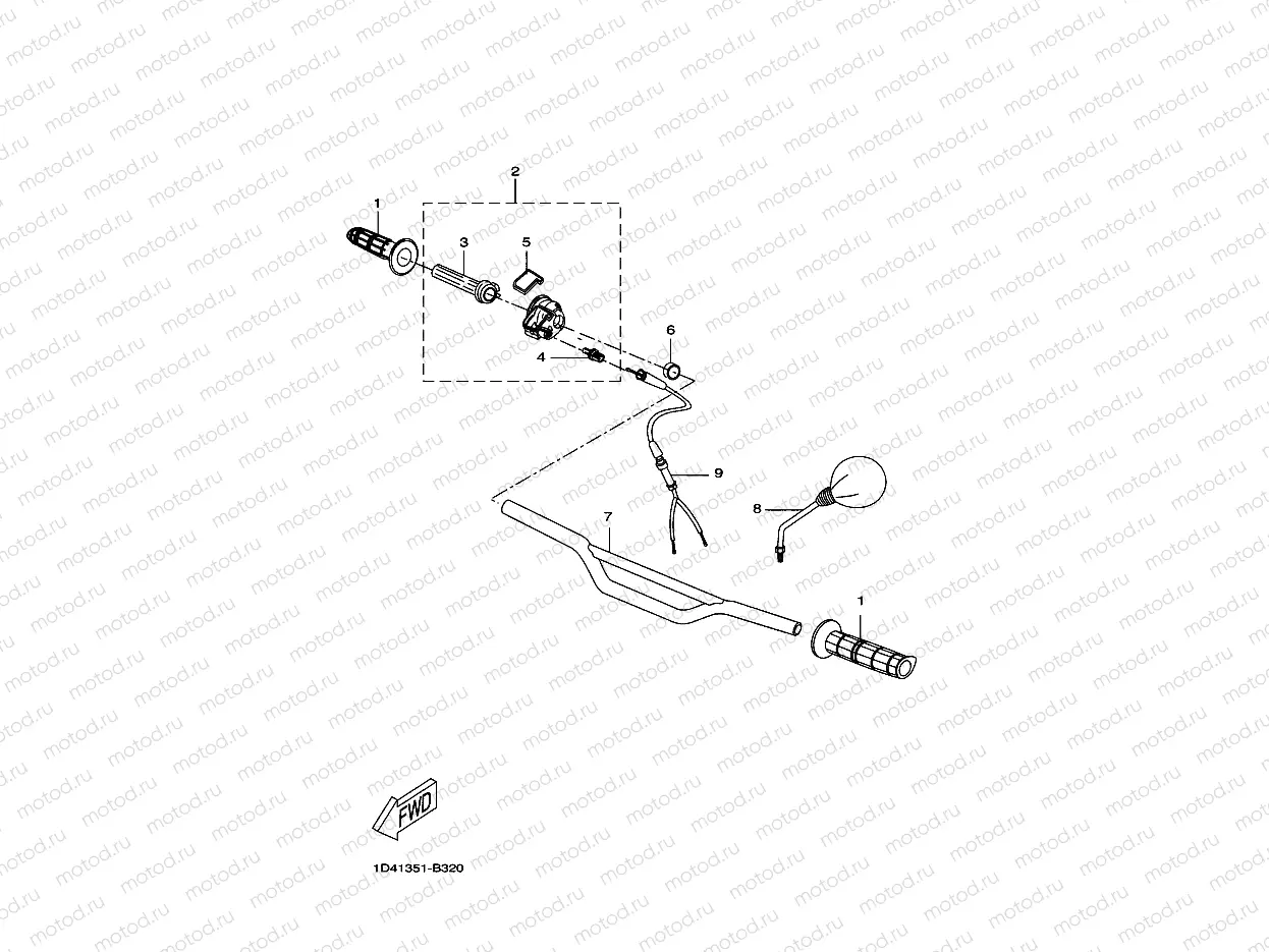 STEERING HANDLE & CABLE