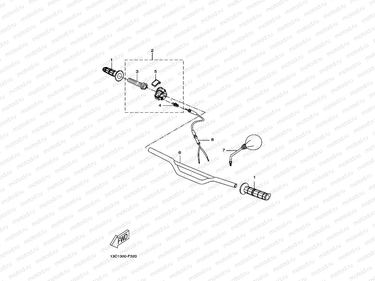 STEERING HANDLE & CABLE