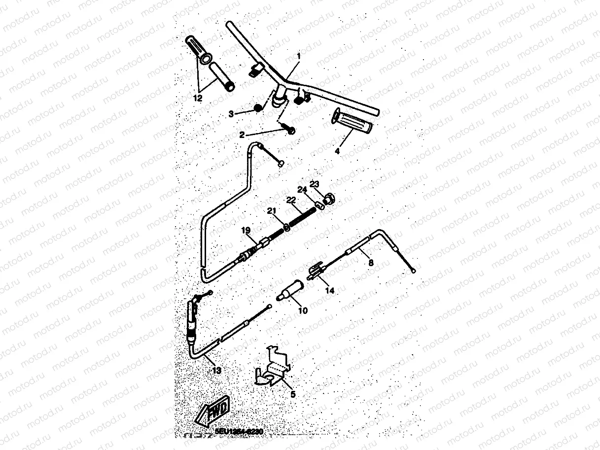 STEERING HANDLE & CABLE