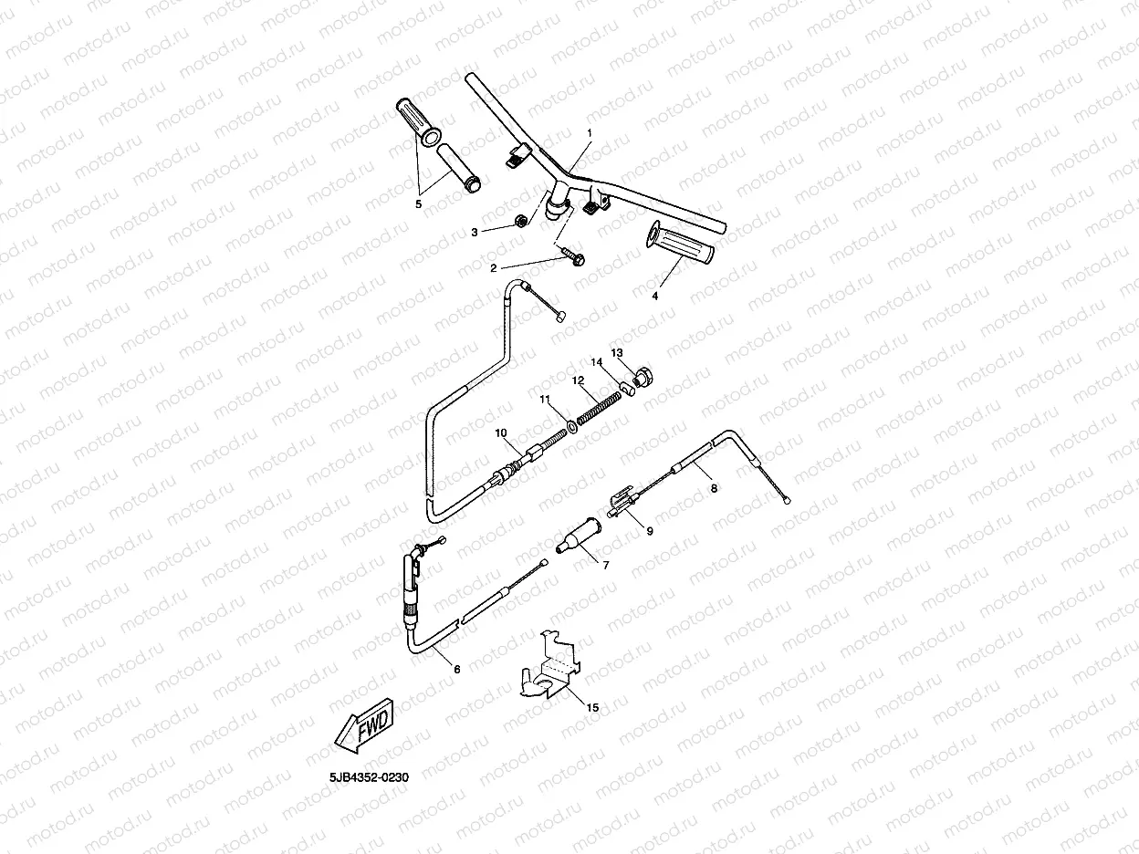 STEERING HANDLE & CABLE