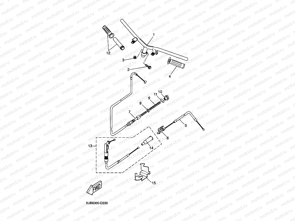 STEERING HANDLE & CABLE