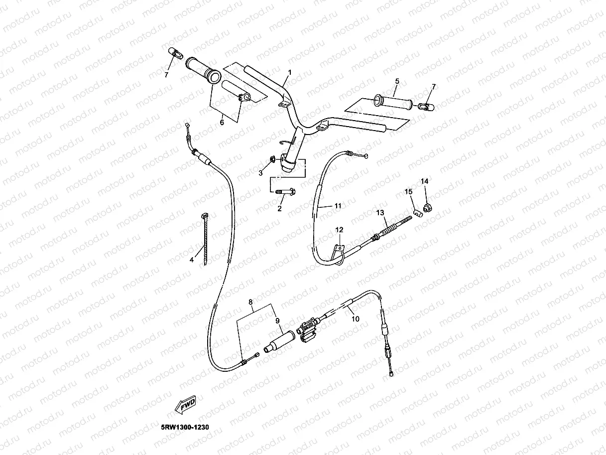 STEERING HANDLE & CABLE