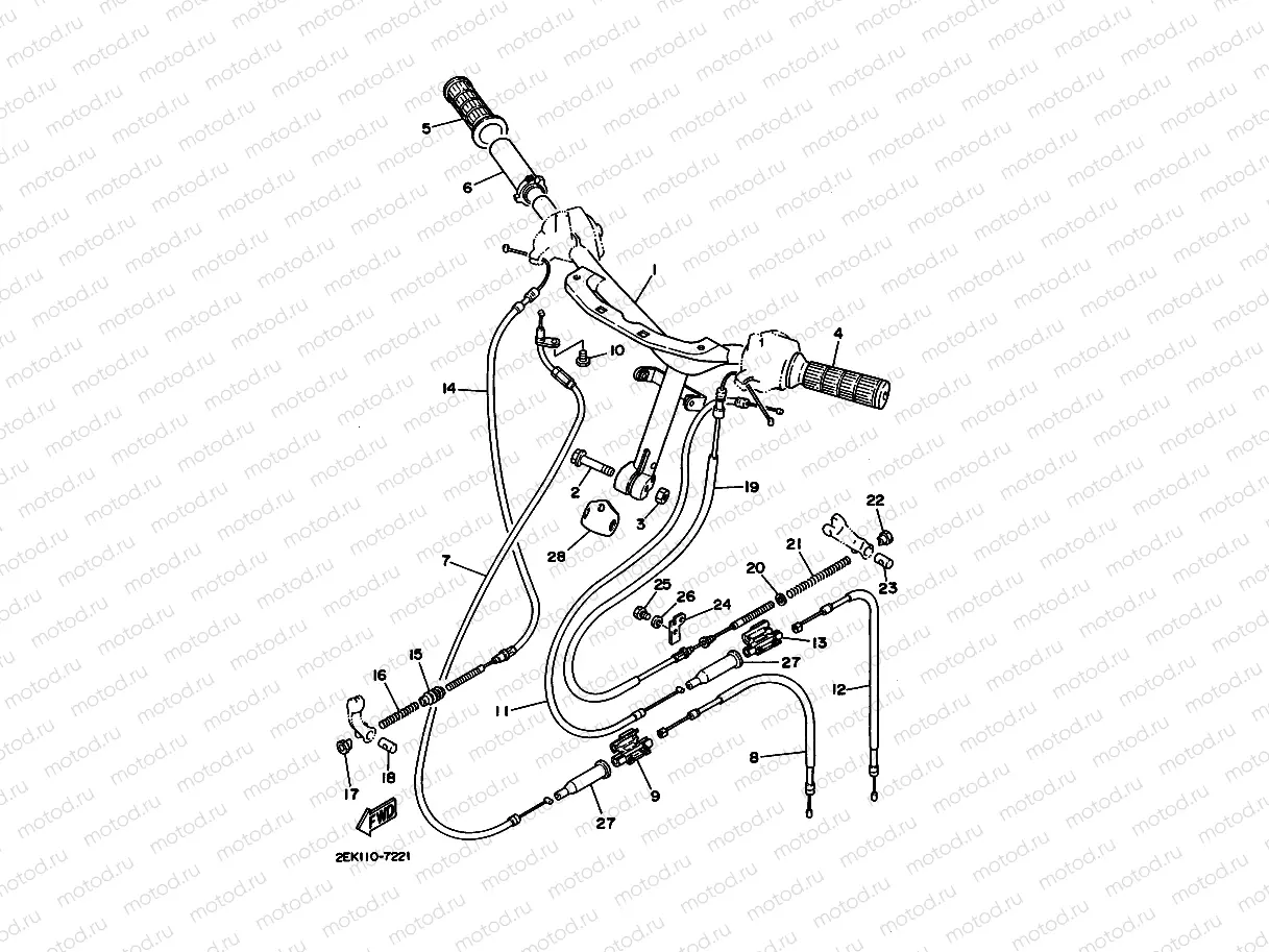 STEERING HANDLE & CABLE