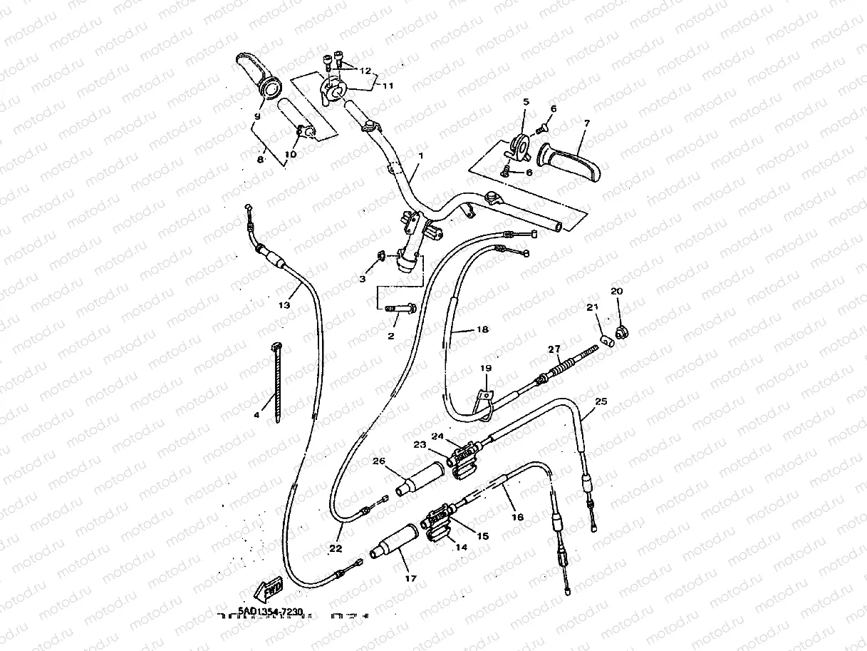 STEERING HANDLE & CABLE