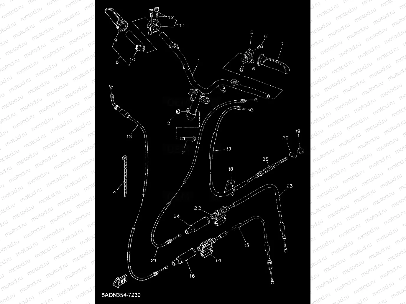 STEERING HANDLE & CABLE