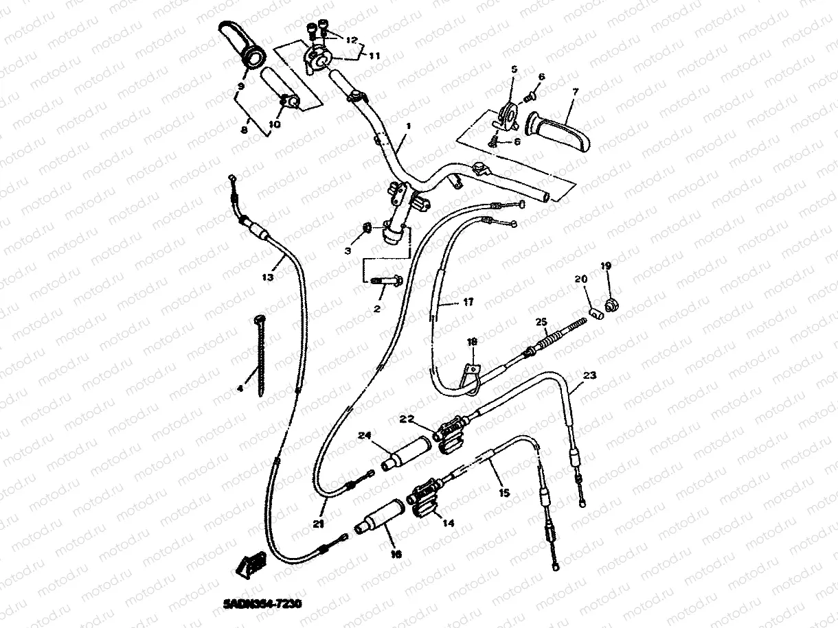 STEERING HANDLE & CABLE