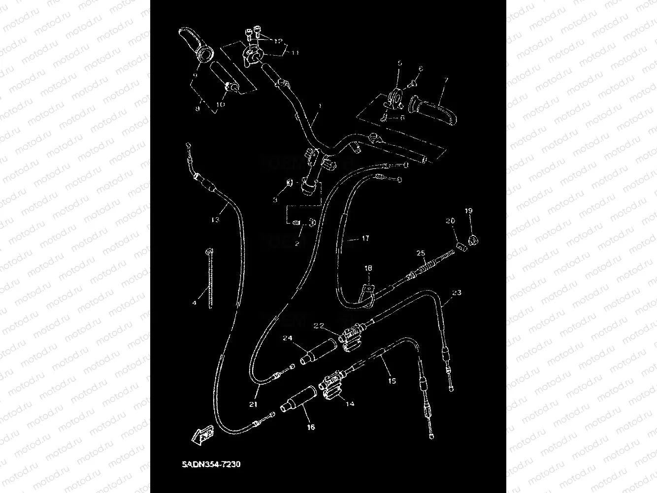 STEERING HANDLE & CABLE