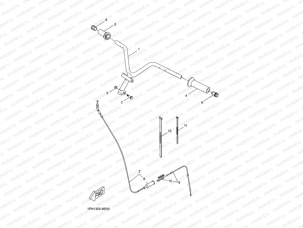 STEERING HANDLE & CABLE