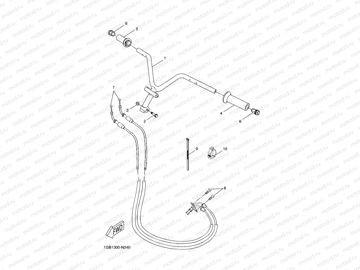 STEERING HANDLE & CABLE