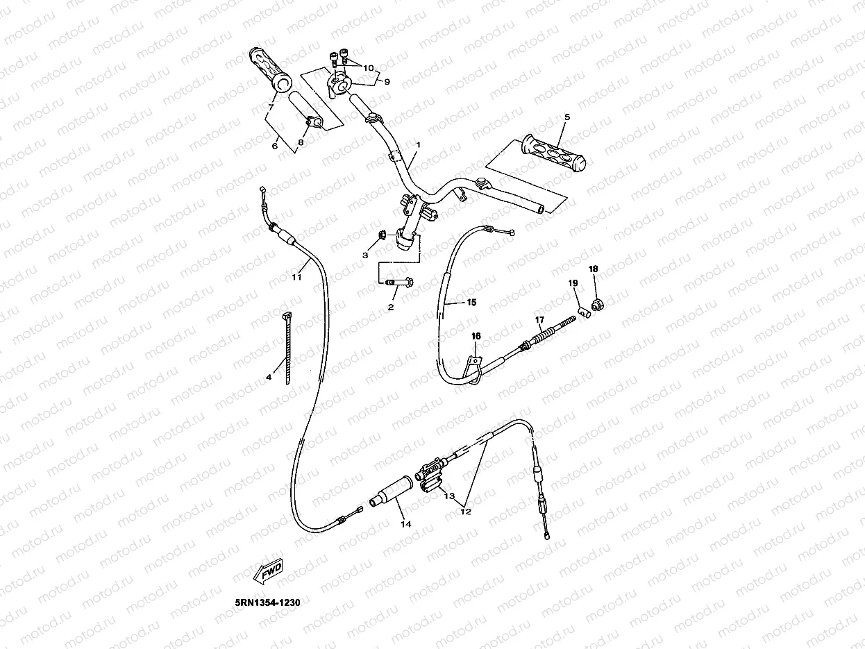 STEERING HANDLE & CABLE