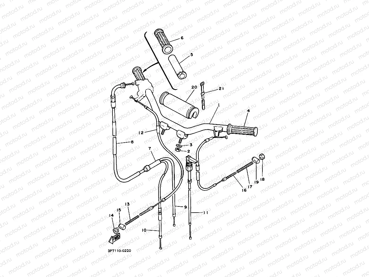 STEERING HANDLE & CABLE