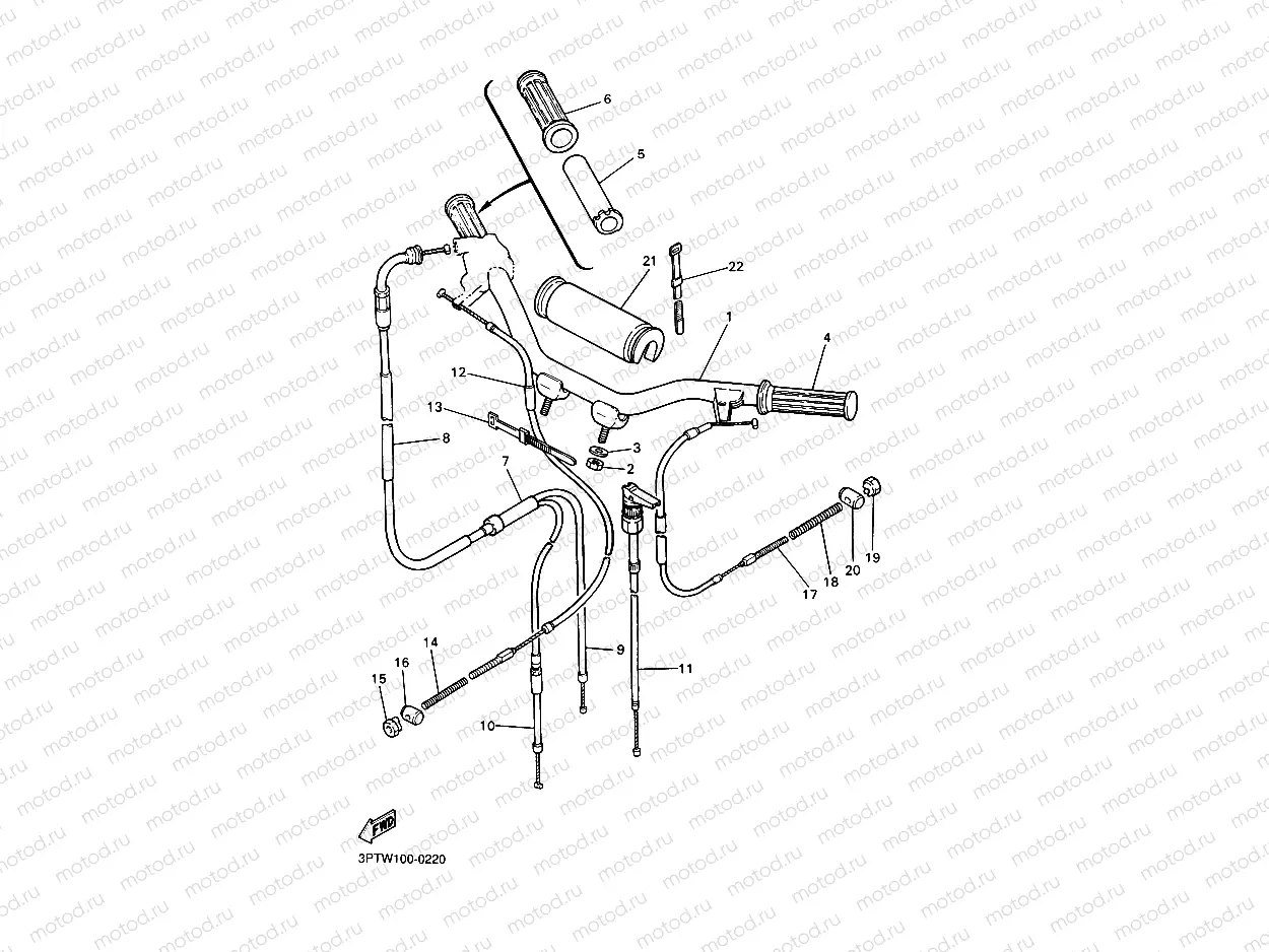 STEERING HANDLE & CABLE