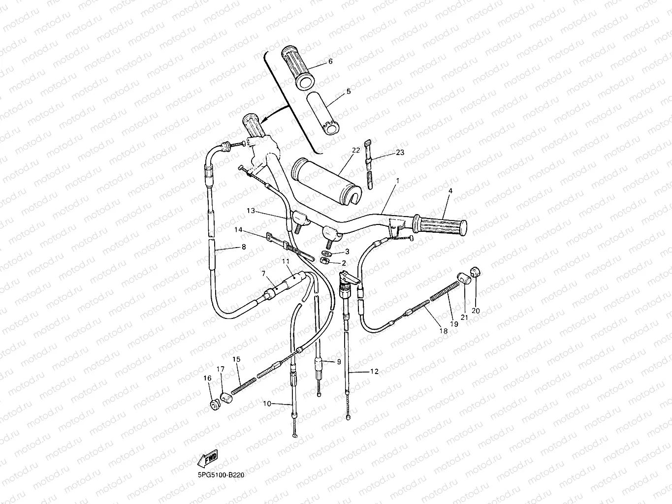 STEERING HANDLE & CABLE