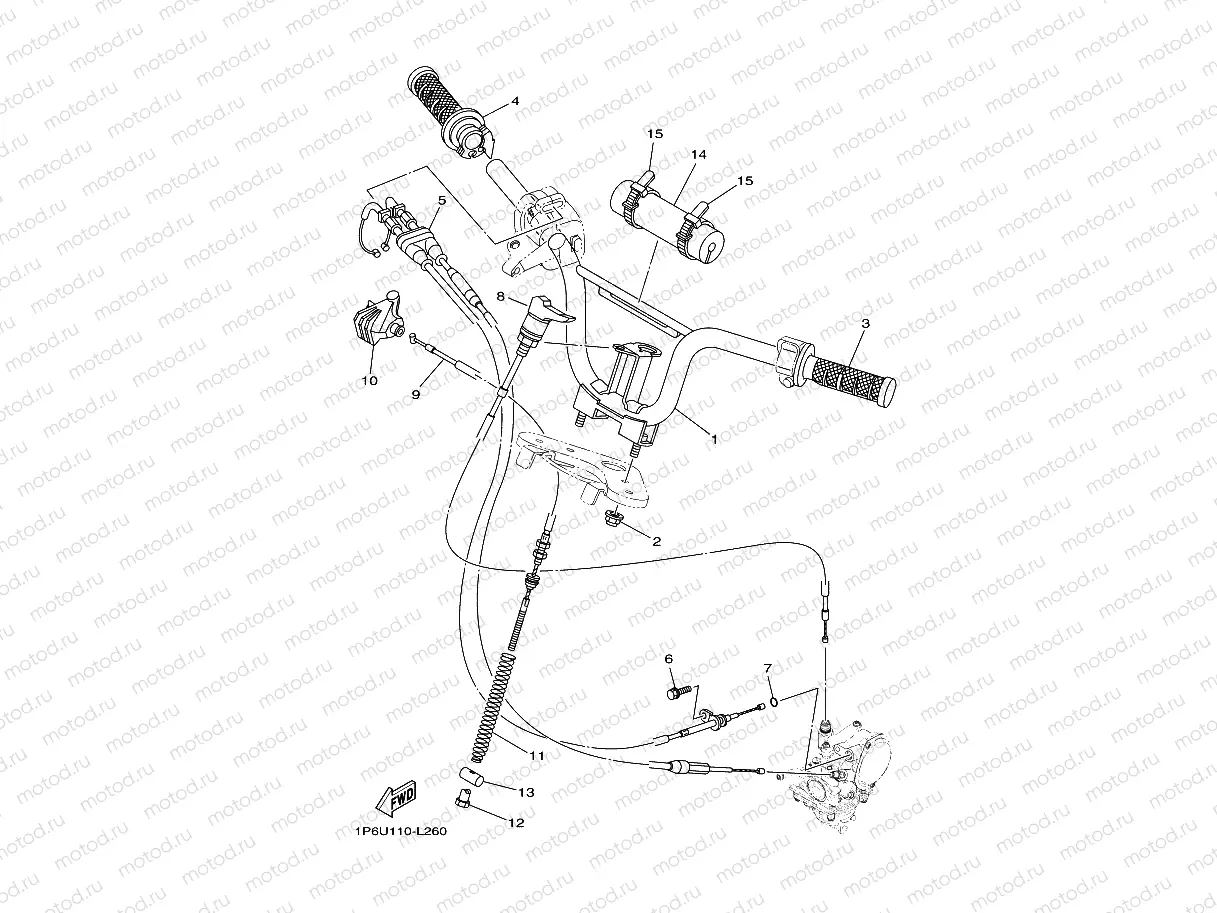 STEERING HANDLE & CABLE