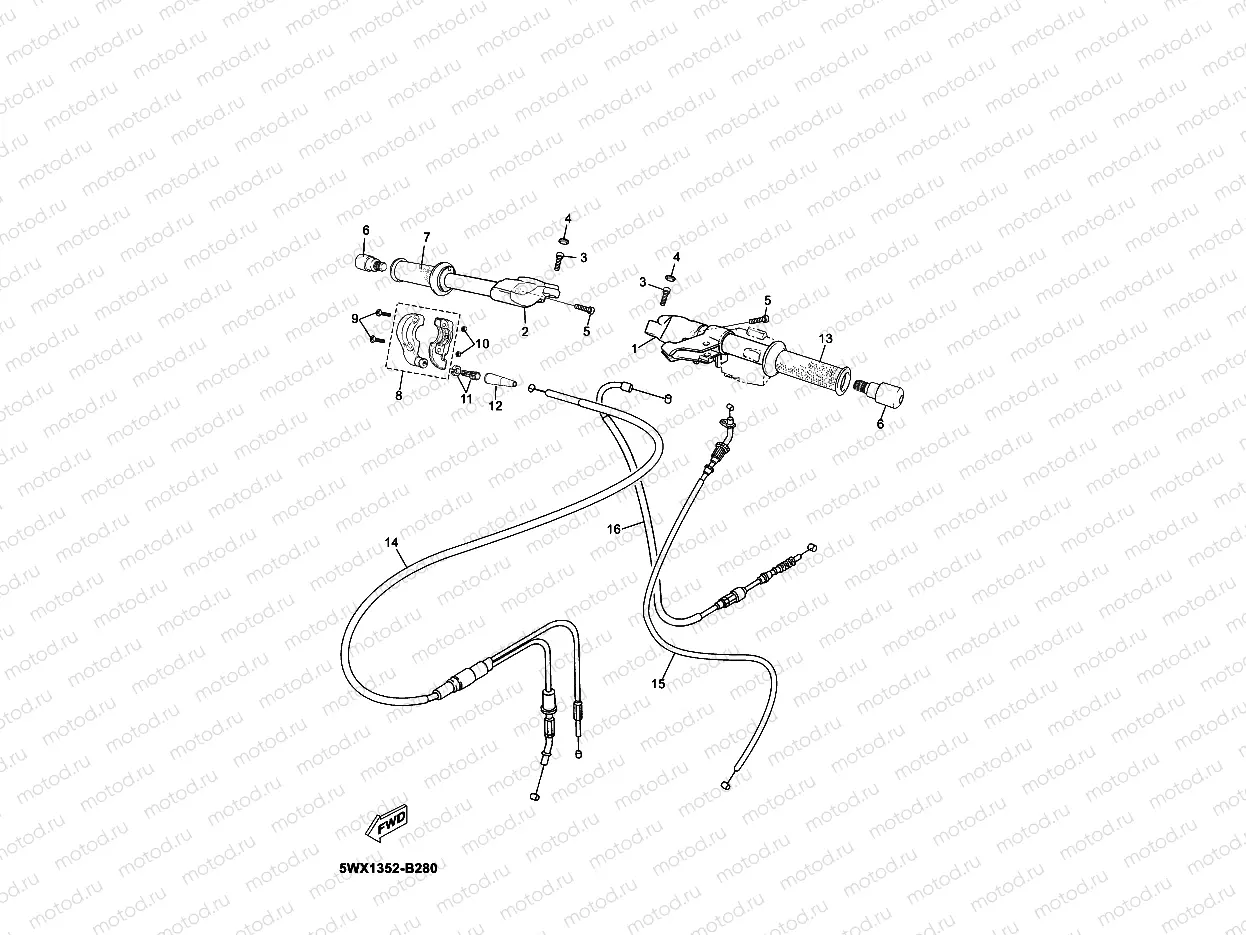 STEERING HANDLE & CABLE