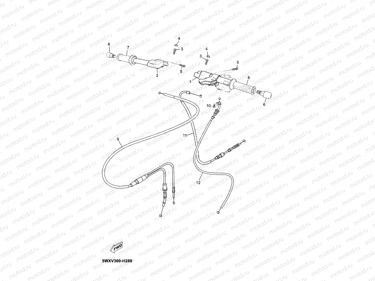 STEERING HANDLE & CABLE