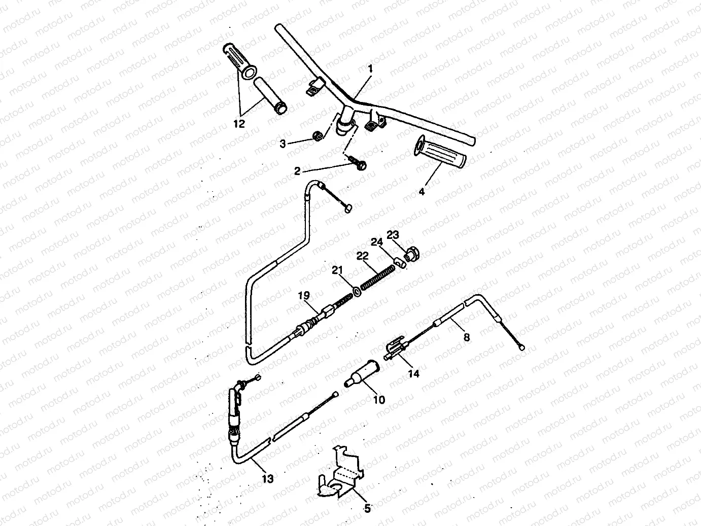 STEERING HANDLE & CABLE