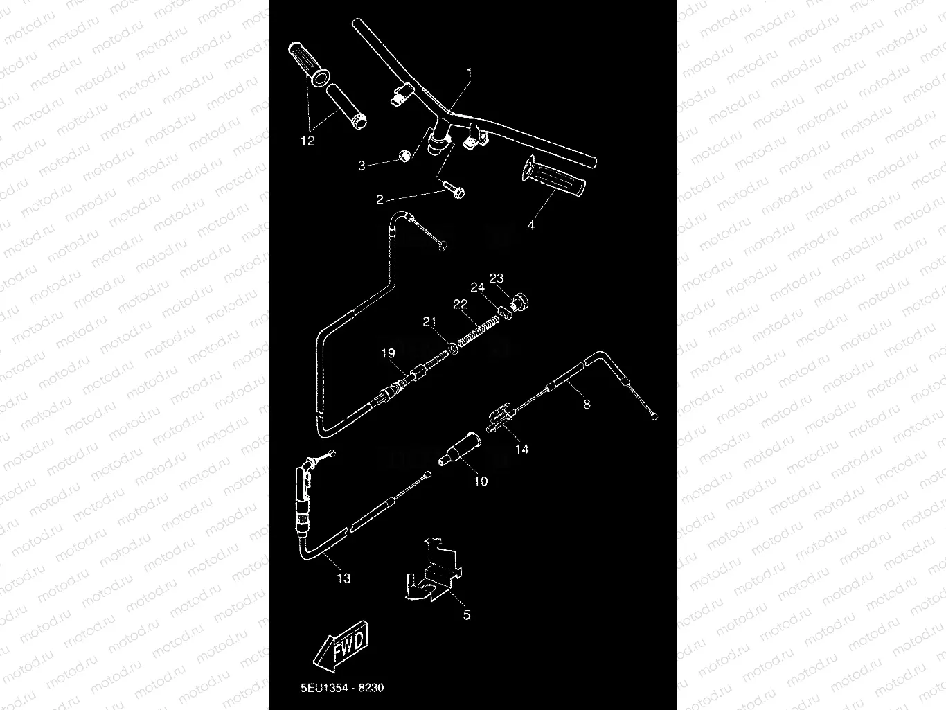 STEERING HANDLE & CABLE