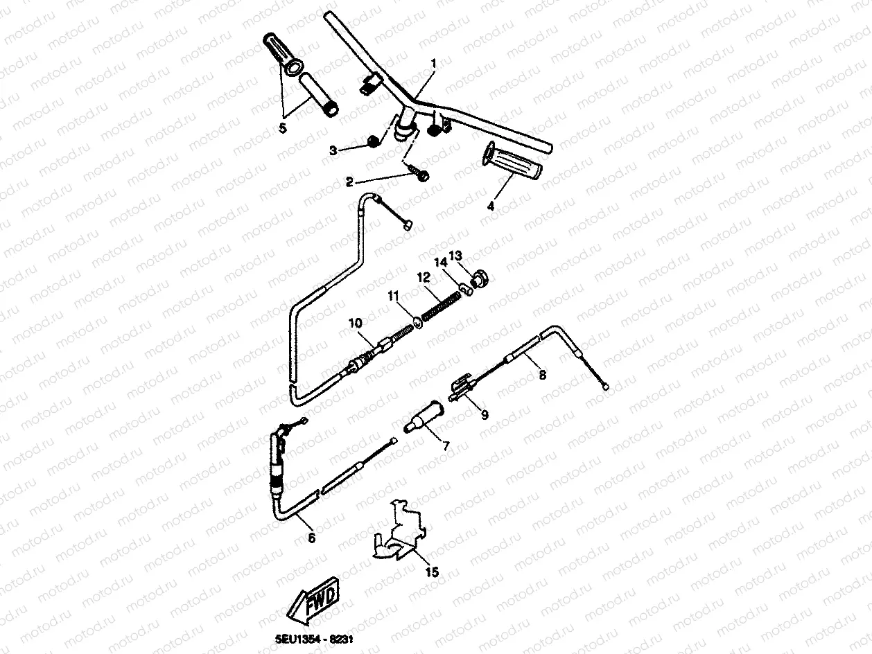 STEERING HANDLE & CABLE