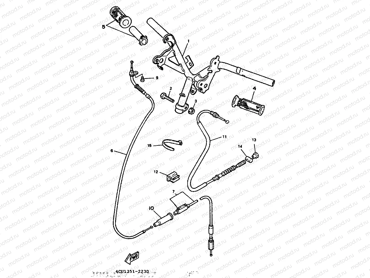 STEERING HANDLE & CABLE