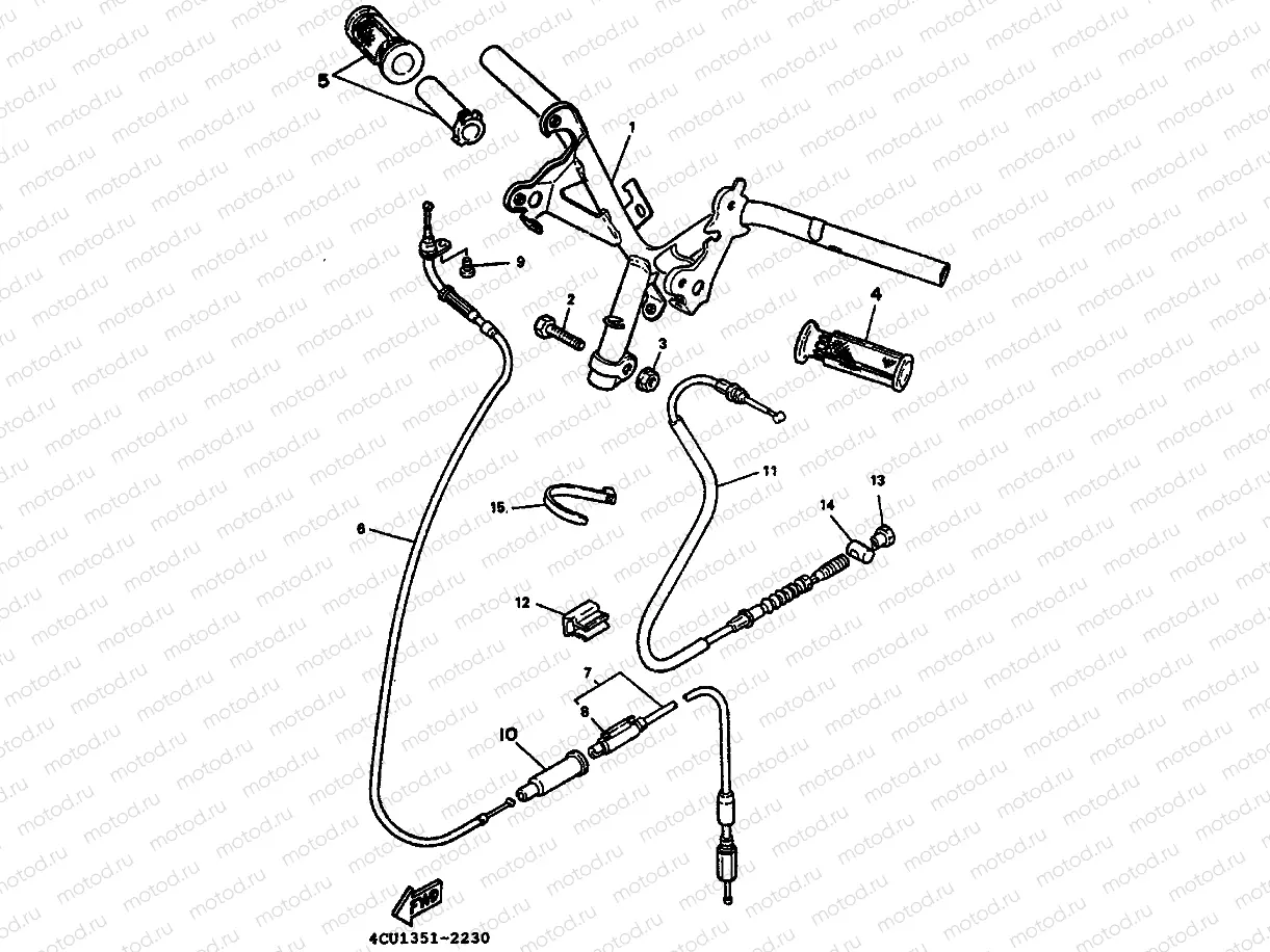 STEERING HANDLE & CABLE