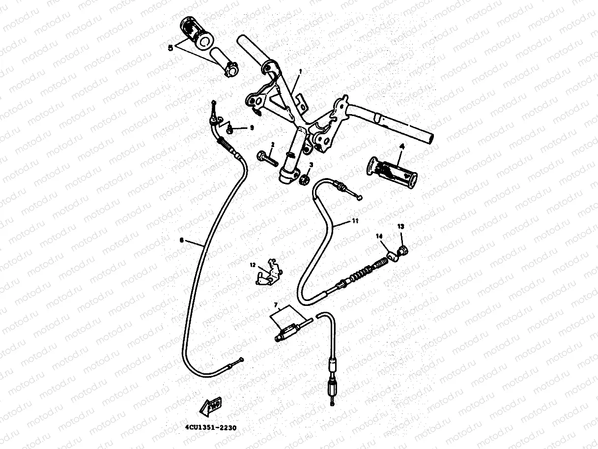 STEERING HANDLE & CABLE