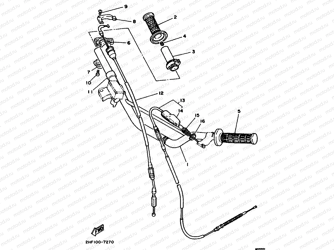 STEERING HANDLE & CABLE