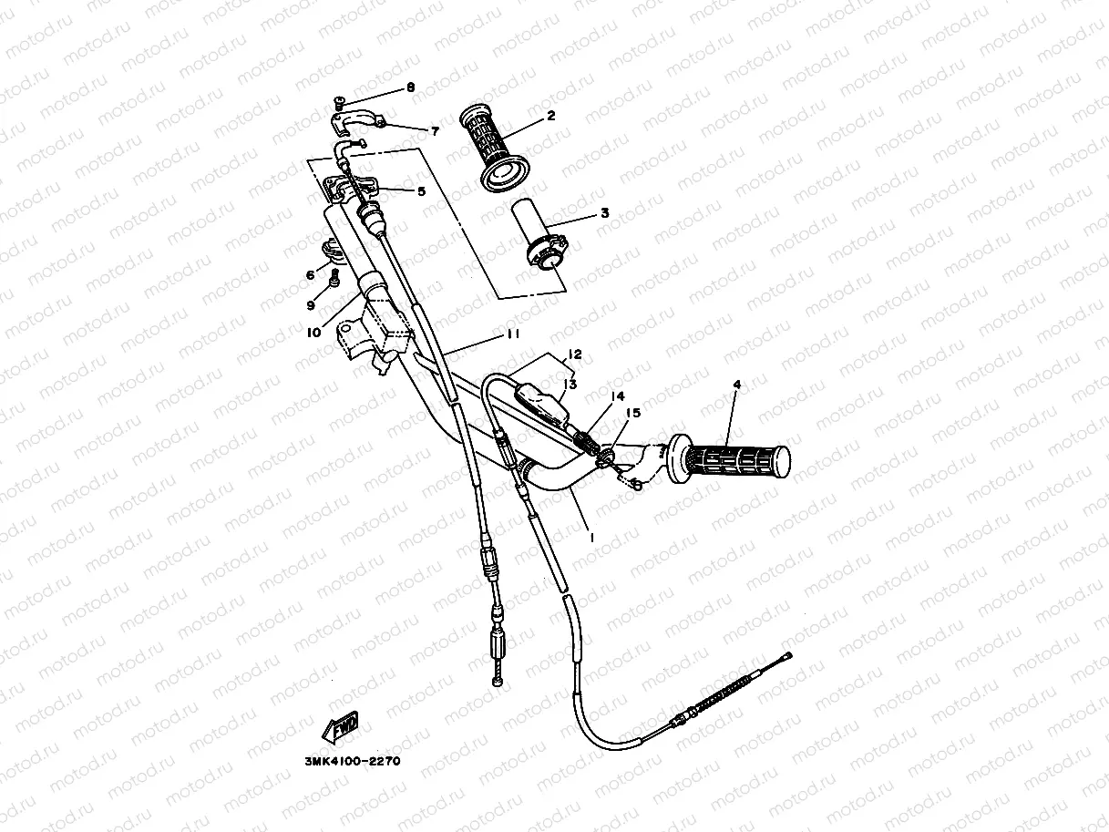 STEERING HANDLE & CABLE