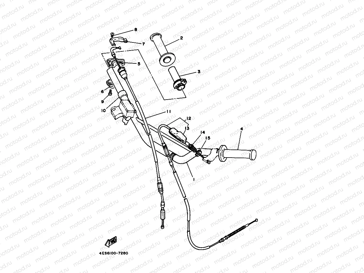 STEERING HANDLE & CABLE