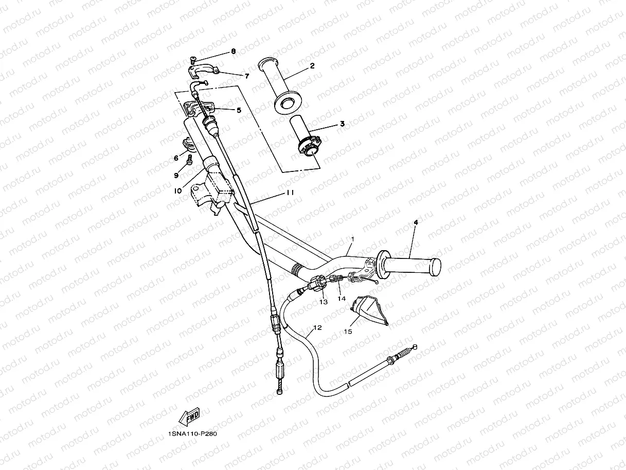 STEERING HANDLE & CABLE