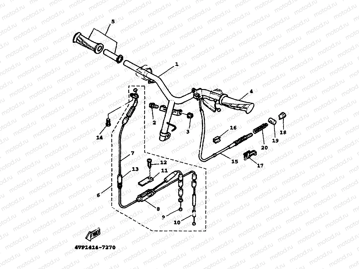 STEERING HANDLE & CABLE