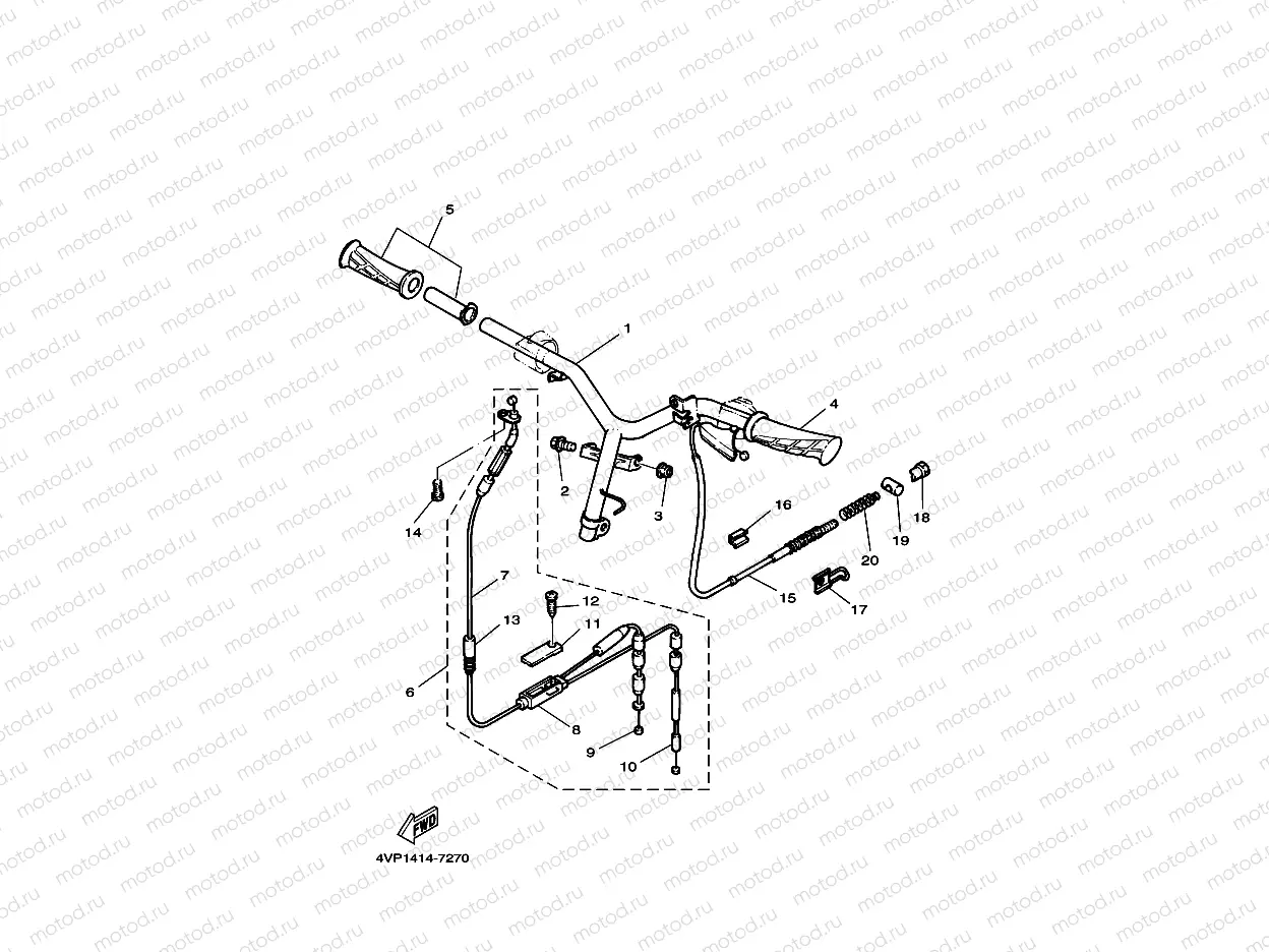 STEERING HANDLE & CABLE