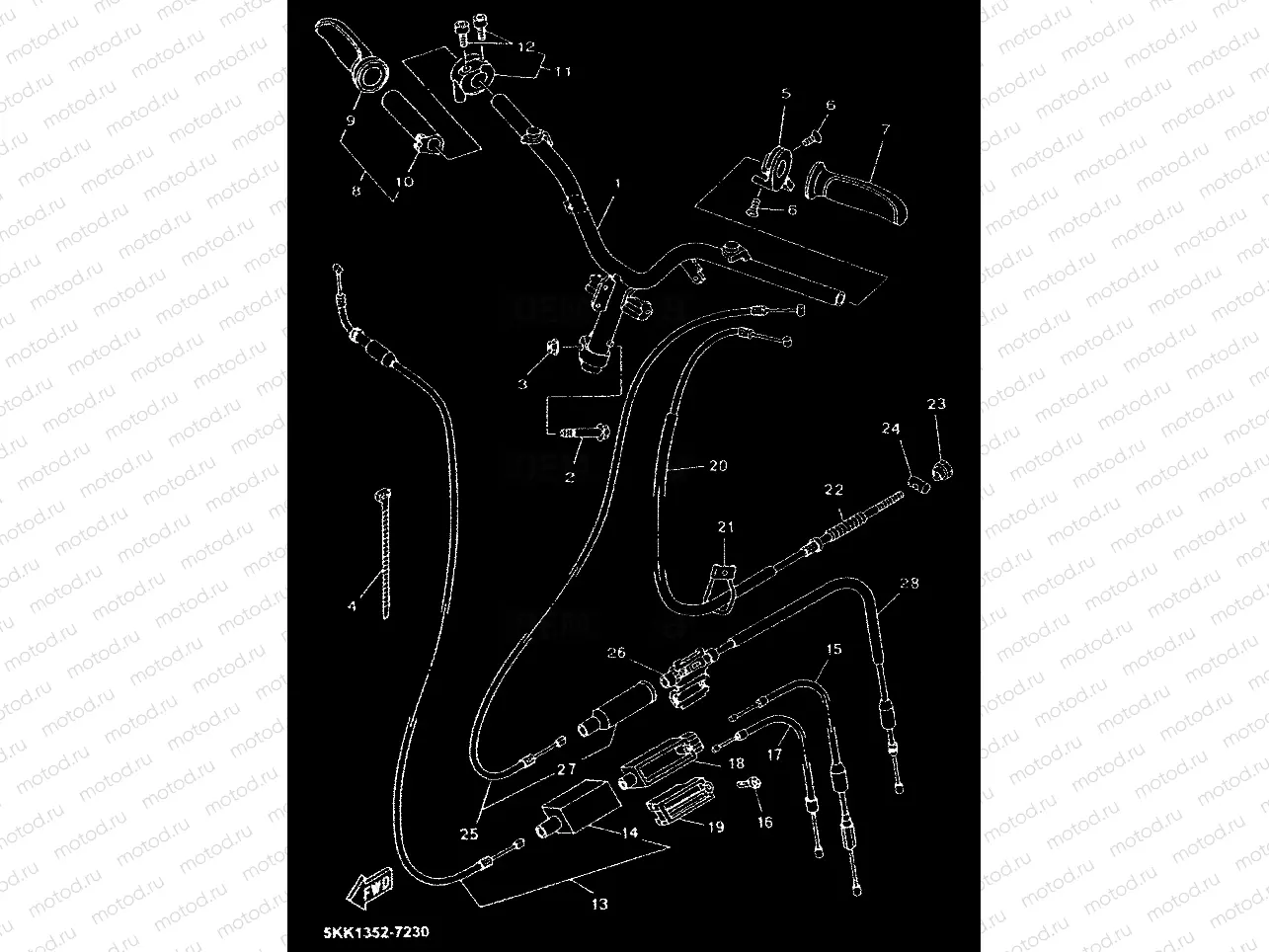 STEERING HANDLE & CABLE