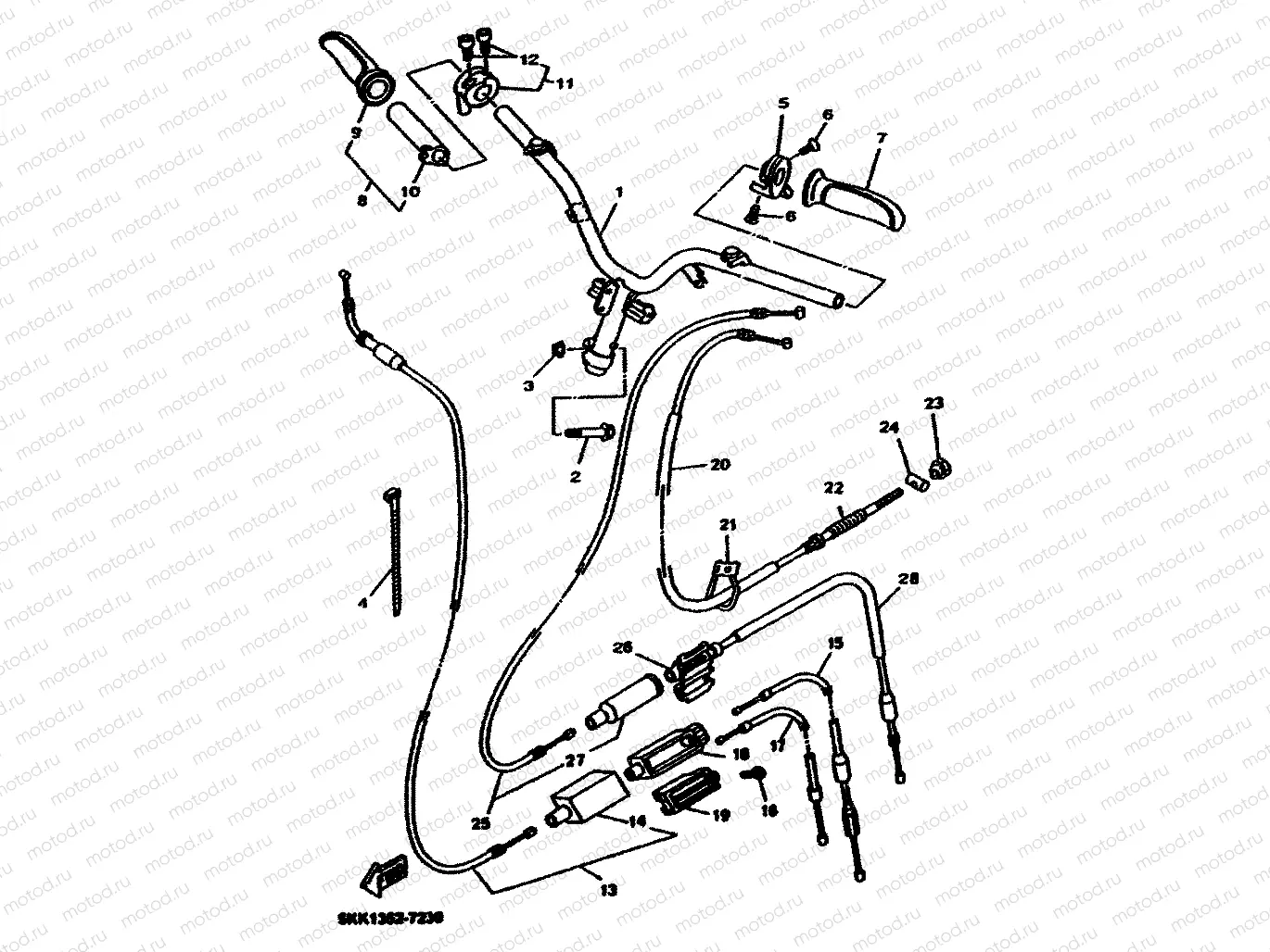 STEERING HANDLE & CABLE