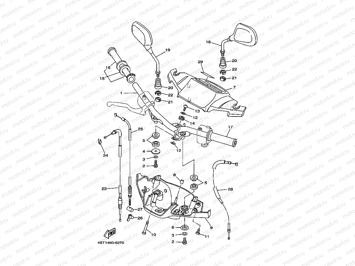 STEERING HANDLE & CABLE