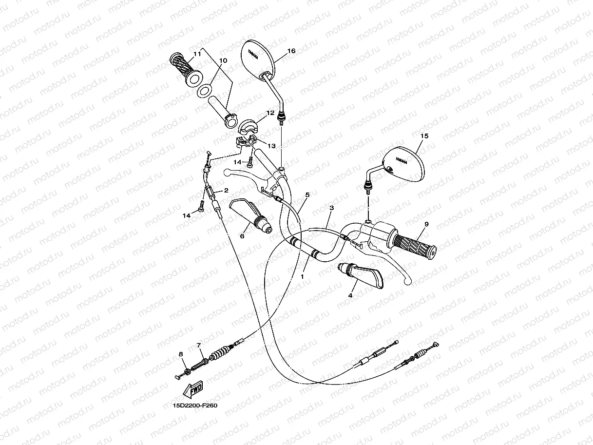 STEERING HANDLE & CABLE