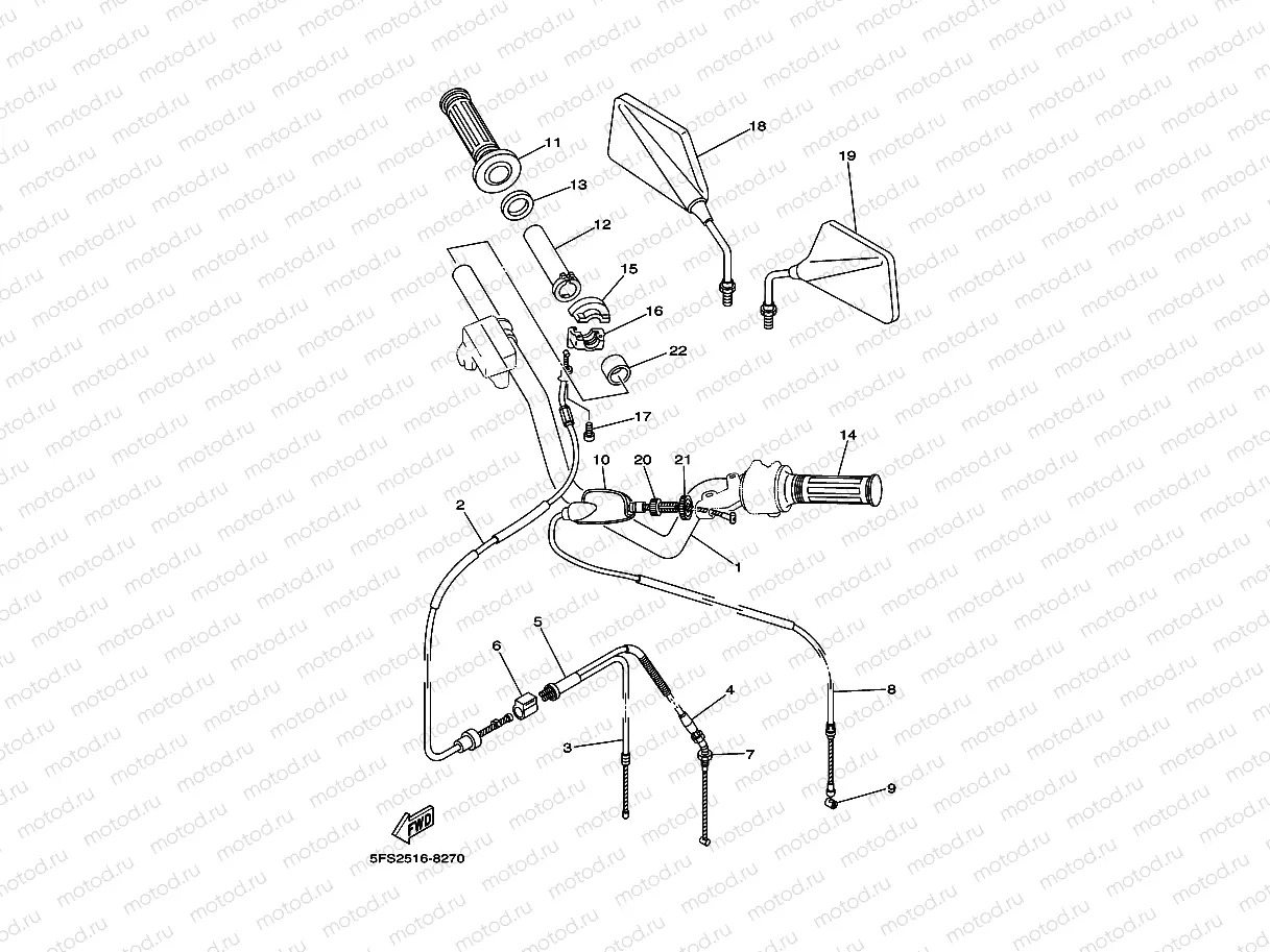 STEERING HANDLE & CABLE