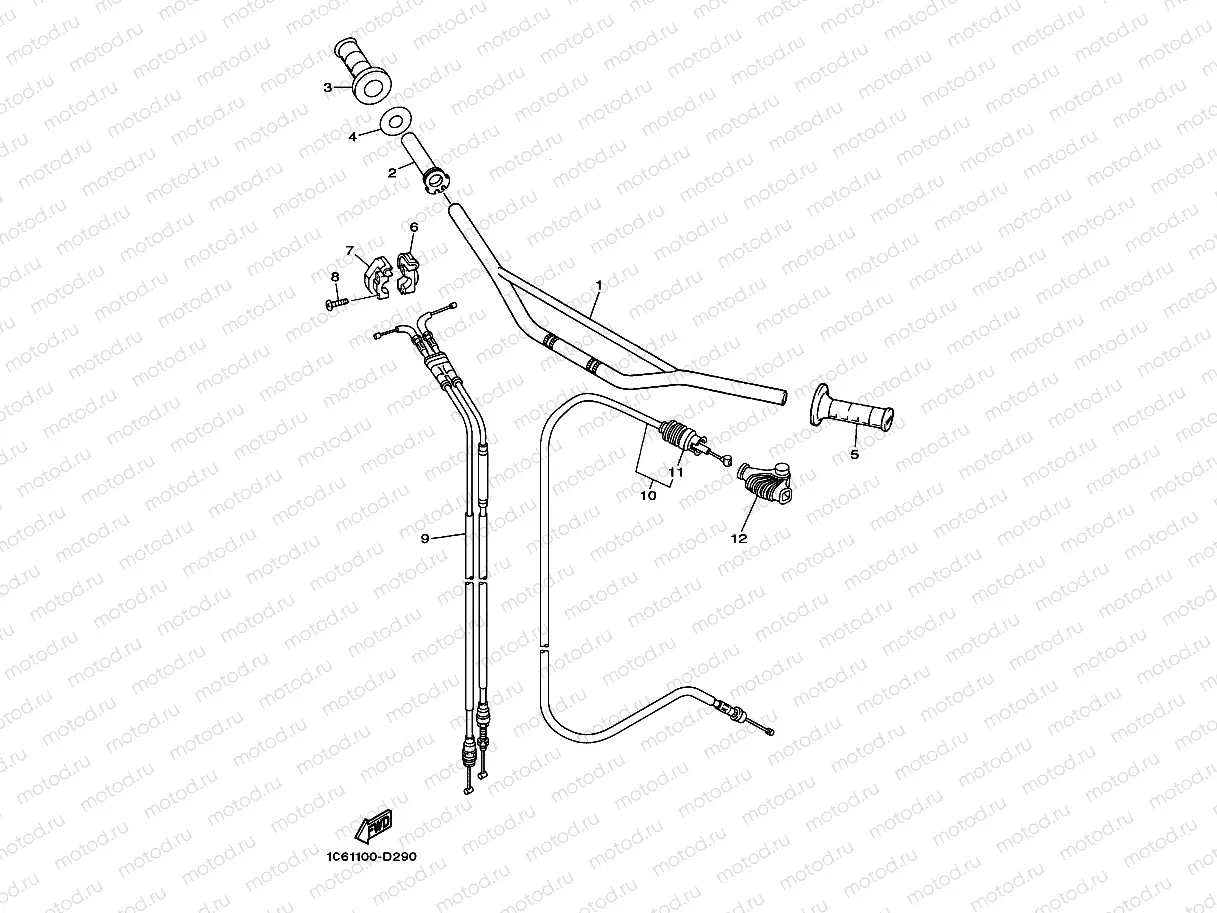 STEERING HANDLE & CABLE