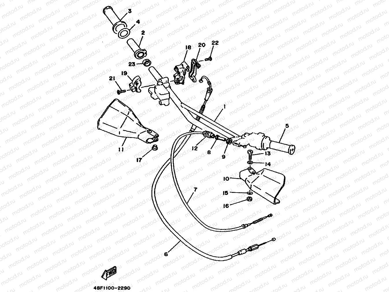 STEERING HANDLE & CABLE