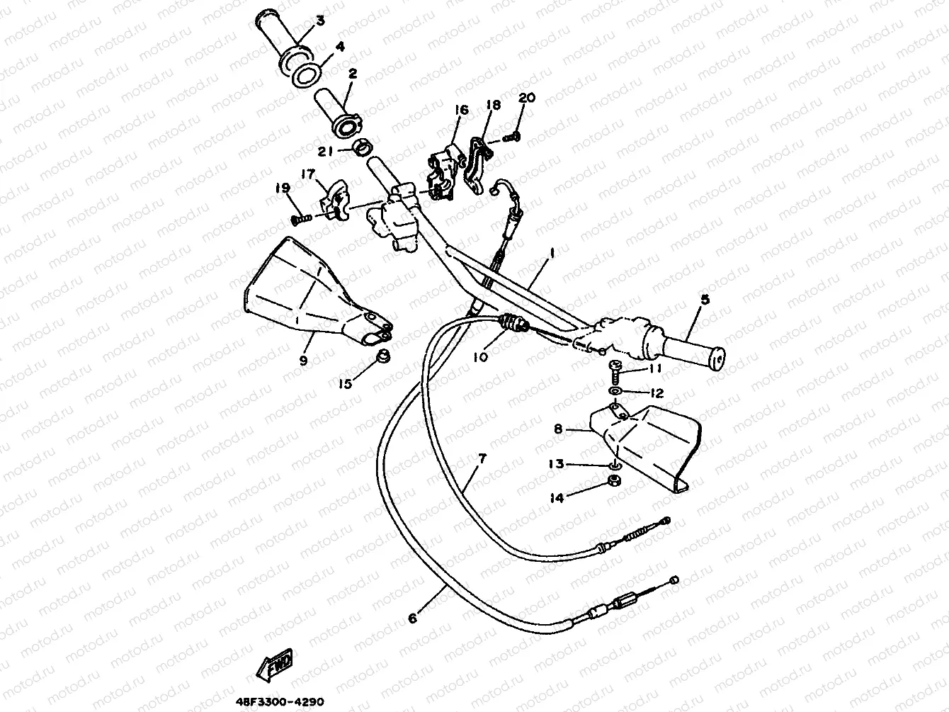 STEERING HANDLE & CABLE