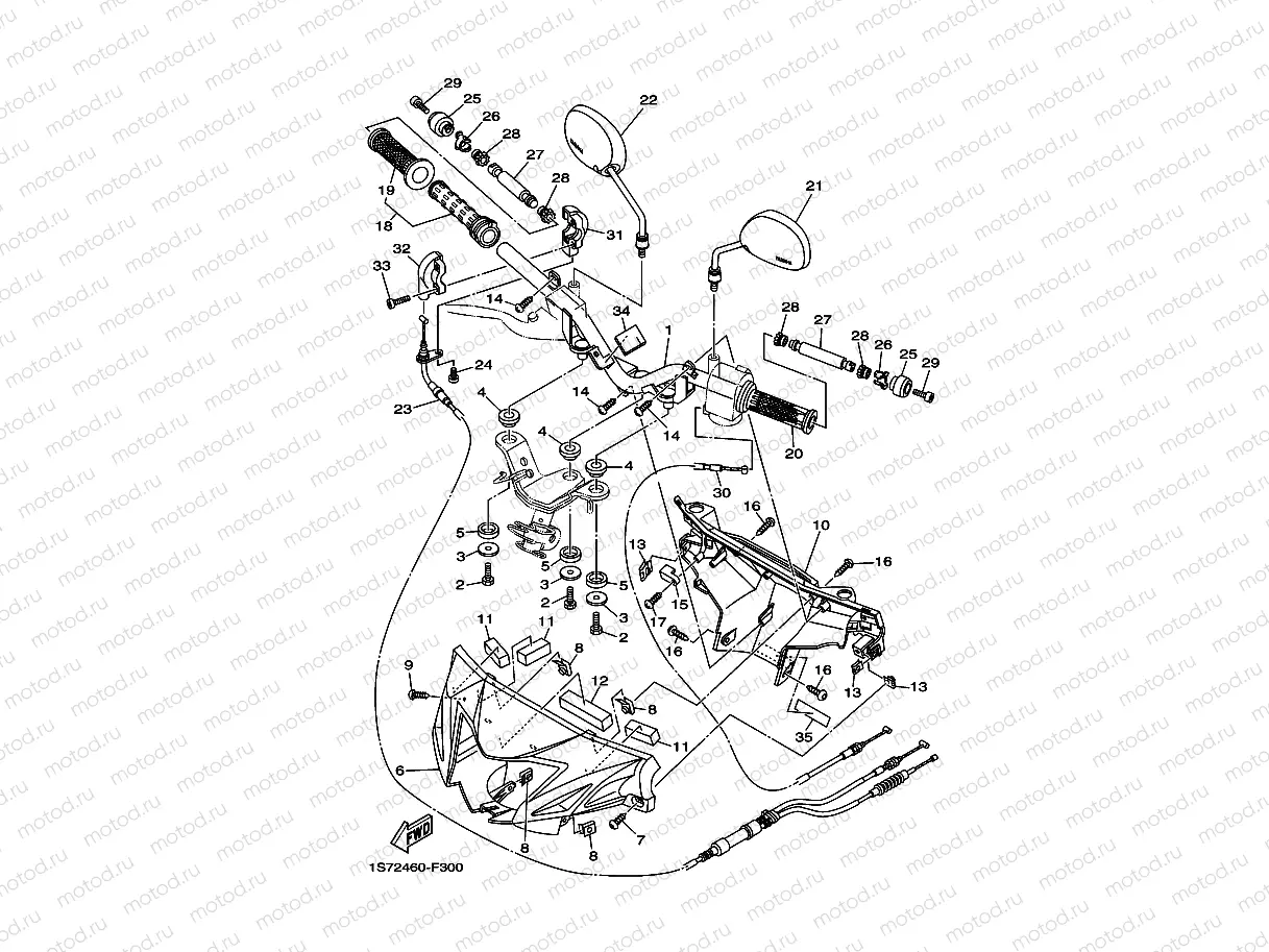 STEERING HANDLE & CABLE