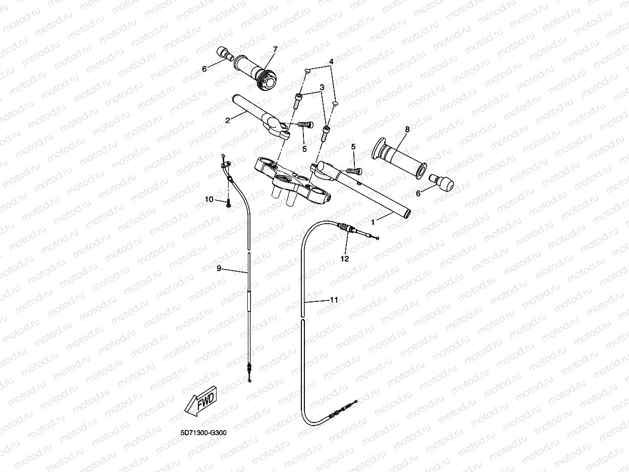 STEERING HANDLE & CABLE