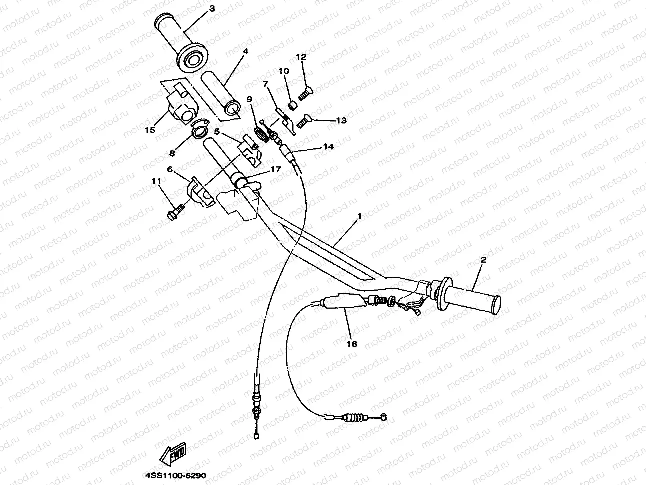 STEERING HANDLE & CABLE