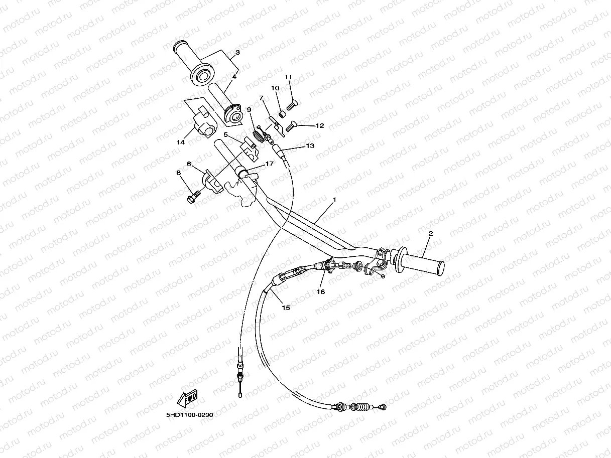 STEERING HANDLE & CABLE