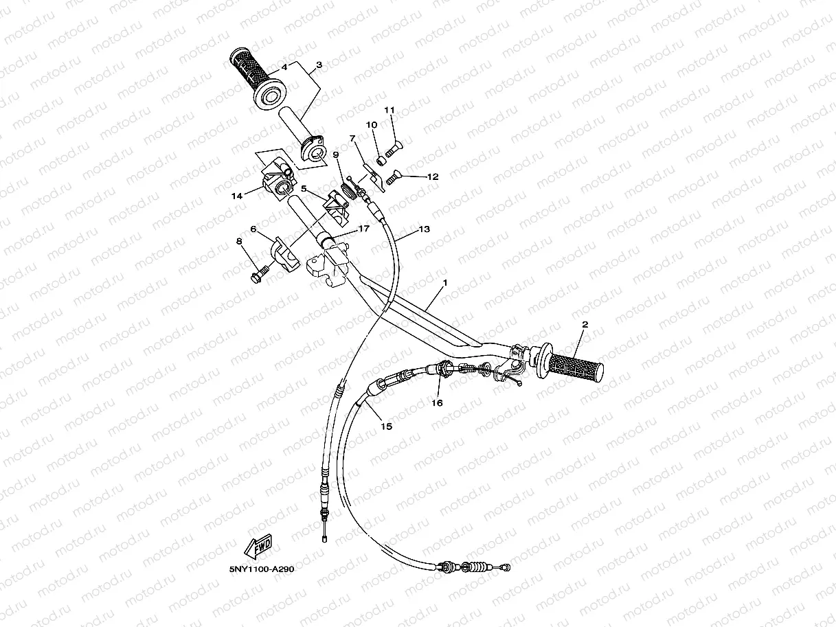 STEERING HANDLE & CABLE