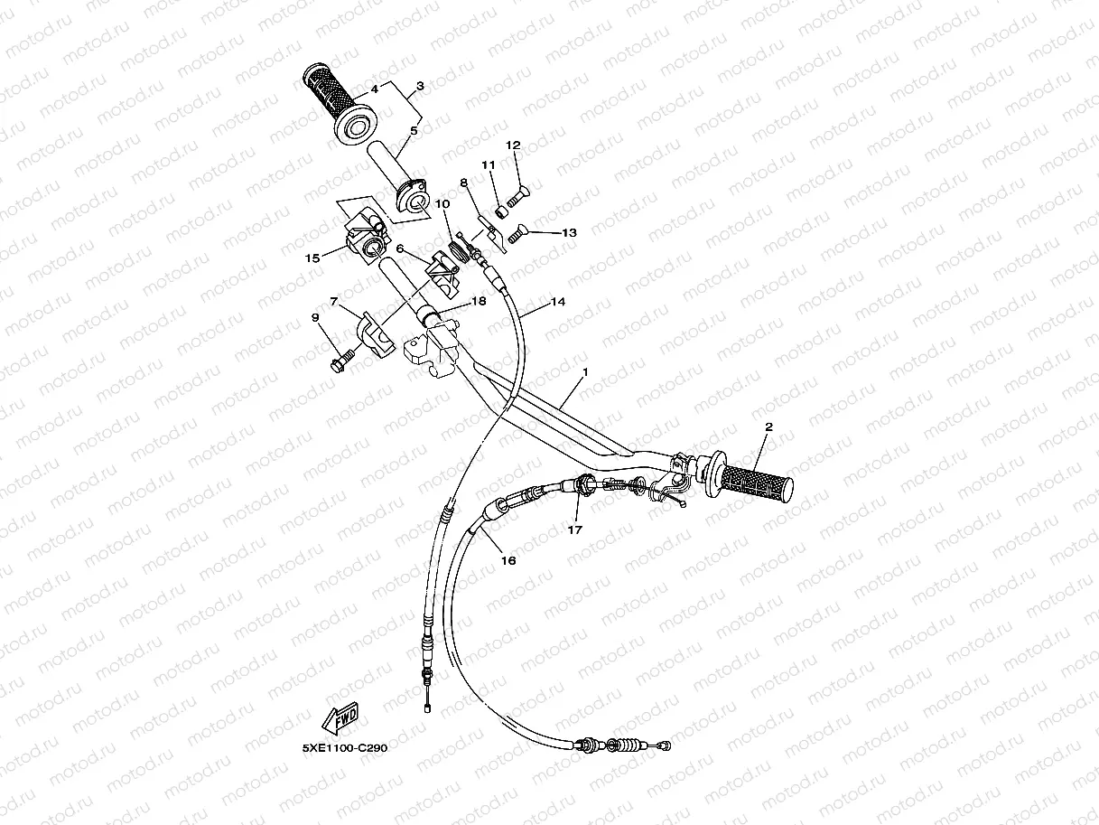 STEERING HANDLE & CABLE