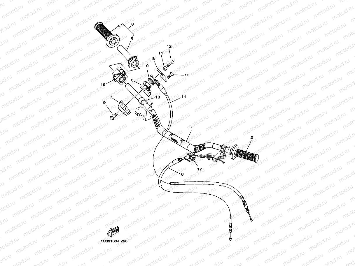 STEERING HANDLE & CABLE